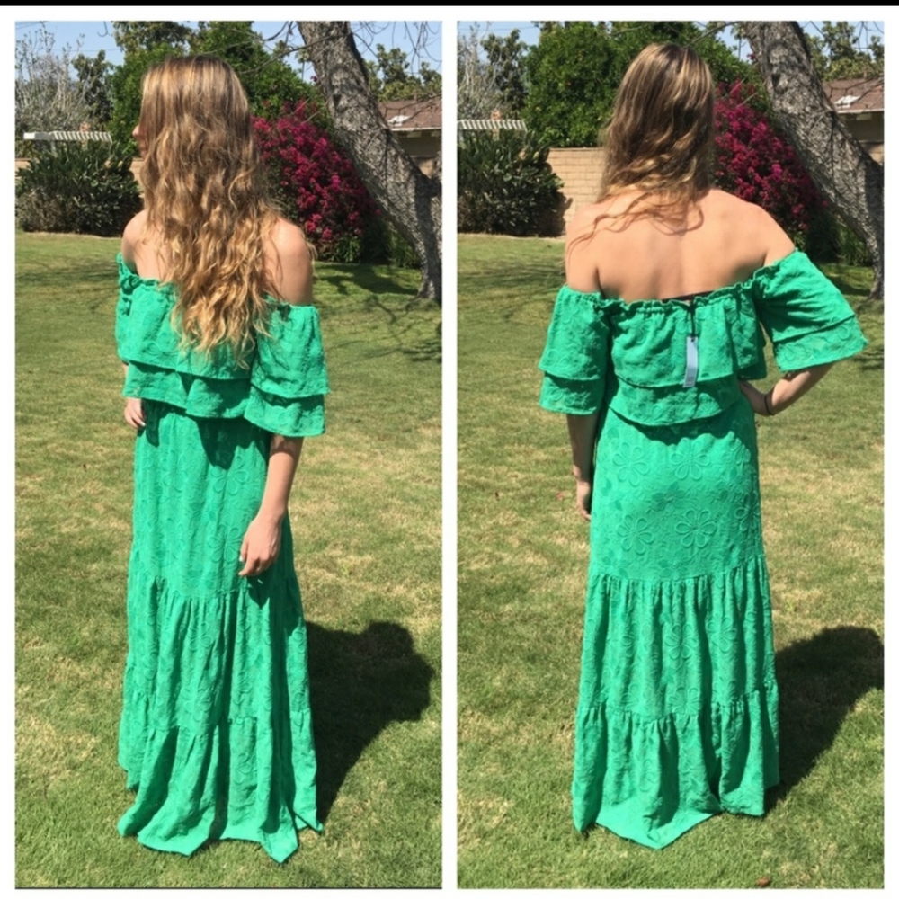 Kelly Green BB Dakota Dress